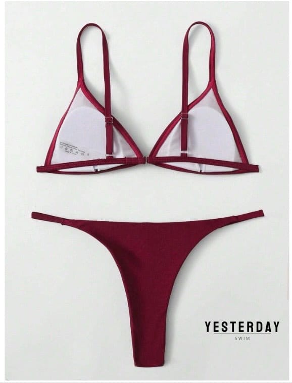 Yesterday Slim Bikini Set