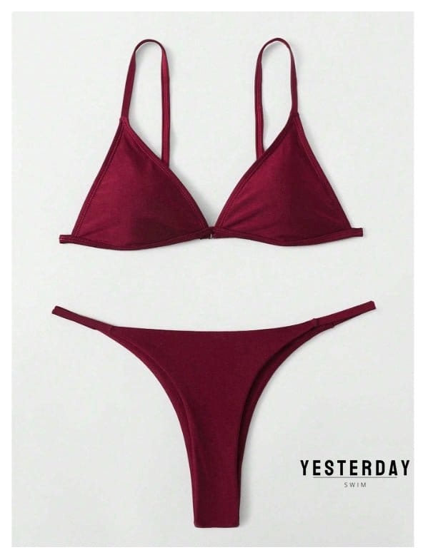Yesterday Slim Bikini Set