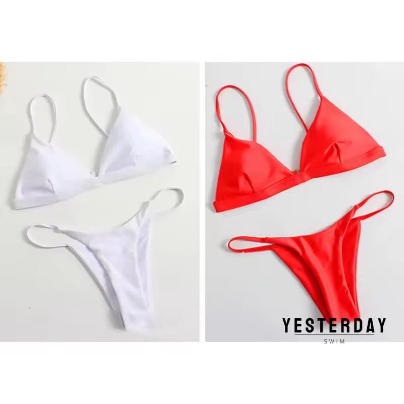 Yesterday Slim Bikini Set