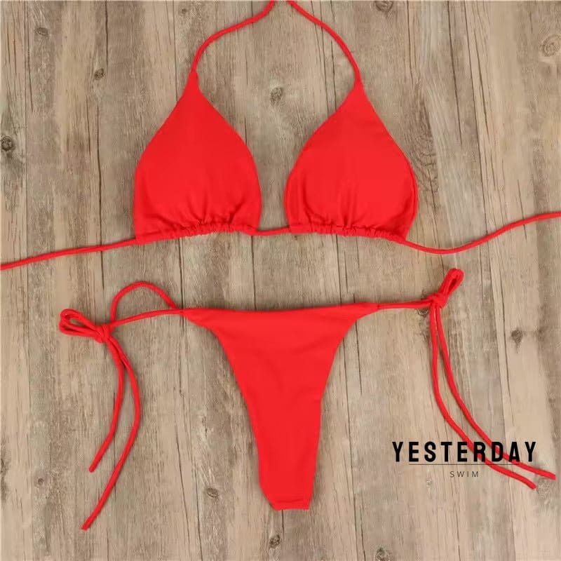 Yesterday Coded Bikini Set