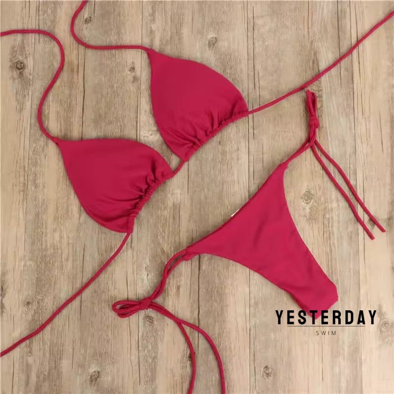 Yesterday Coded Bikini Set