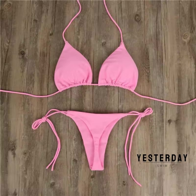Yesterday Coded Bikini Set