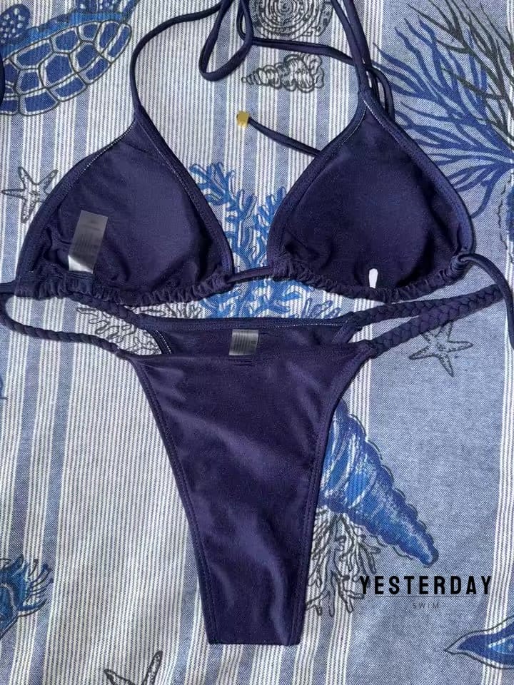 Yesterday Rhinestone Bikini Set