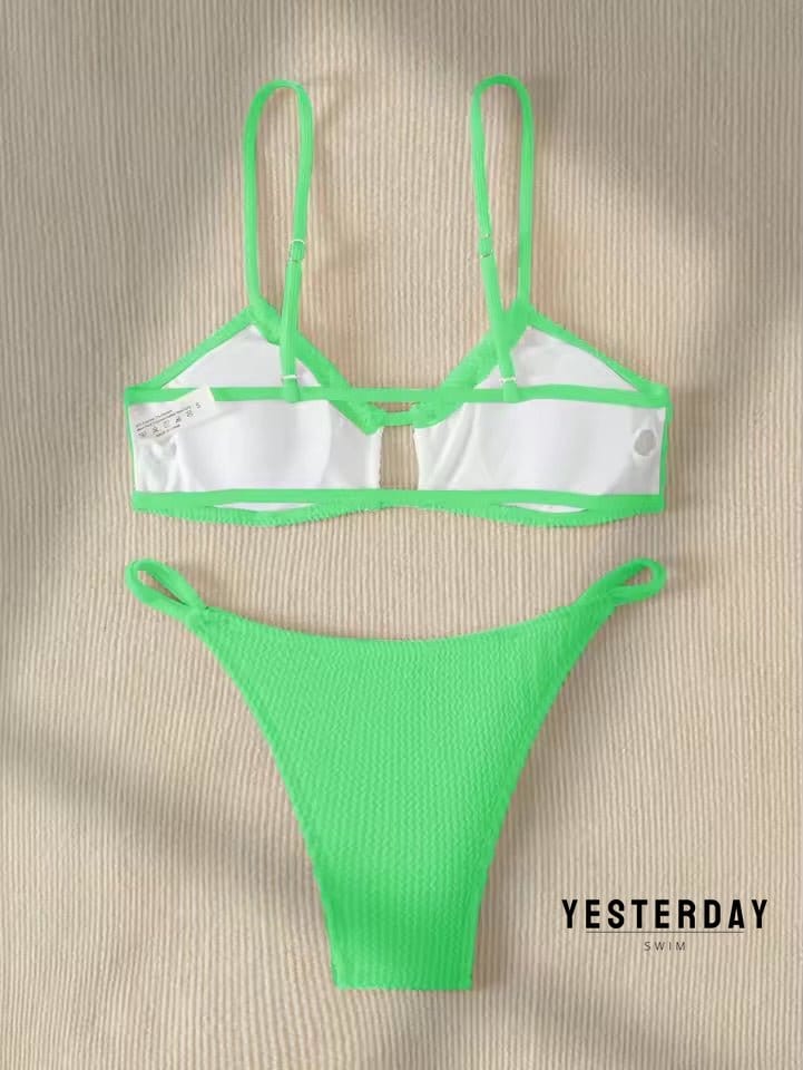 Yesterday Neon Bikini Set