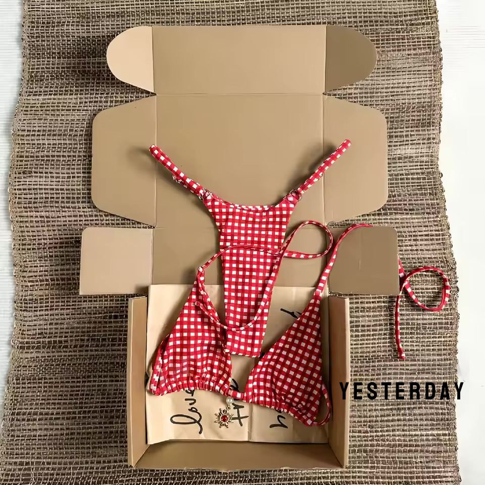 Yesterday Polka Bikini Set